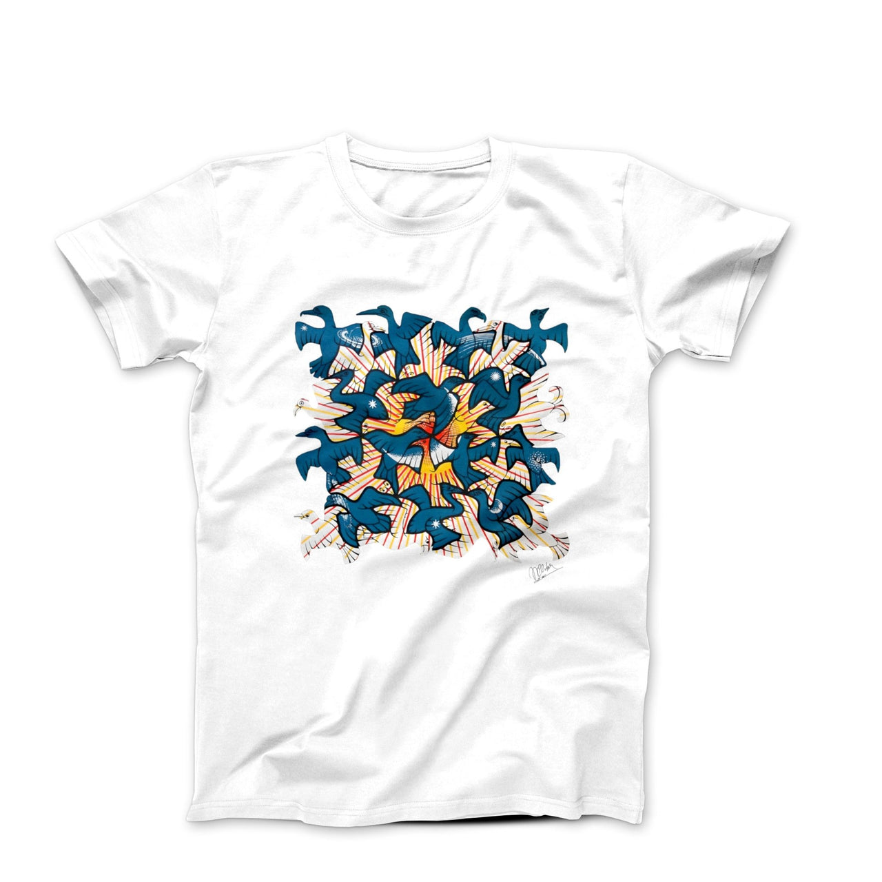 M.C. Escher Exhibition Art T-shirt - Greatest Artists - Harvey Ltd