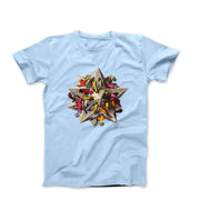 M.C. Escher Gravitation (1952) Artwork T-shirt - Greatest Artists - Harvey Ltd