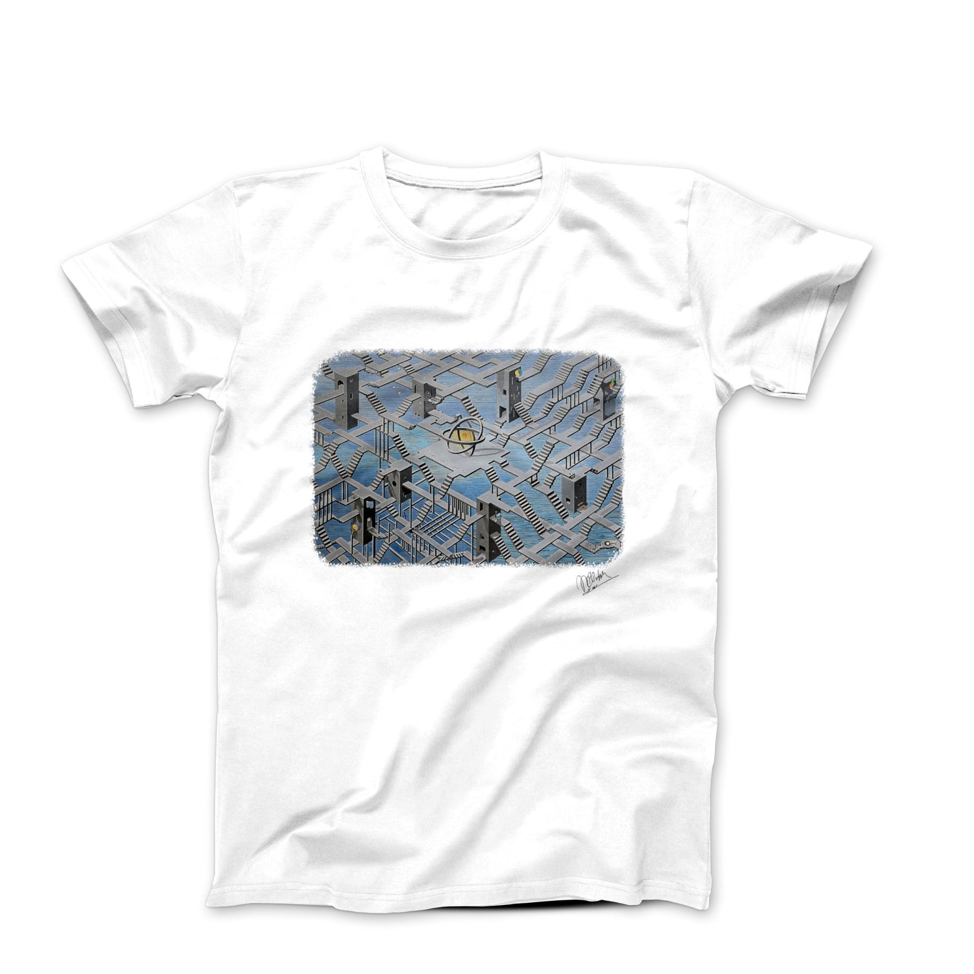 M.C. Escher Impossible Worlds on Behance T-shirt - Greatest Artists - Harvey Ltd