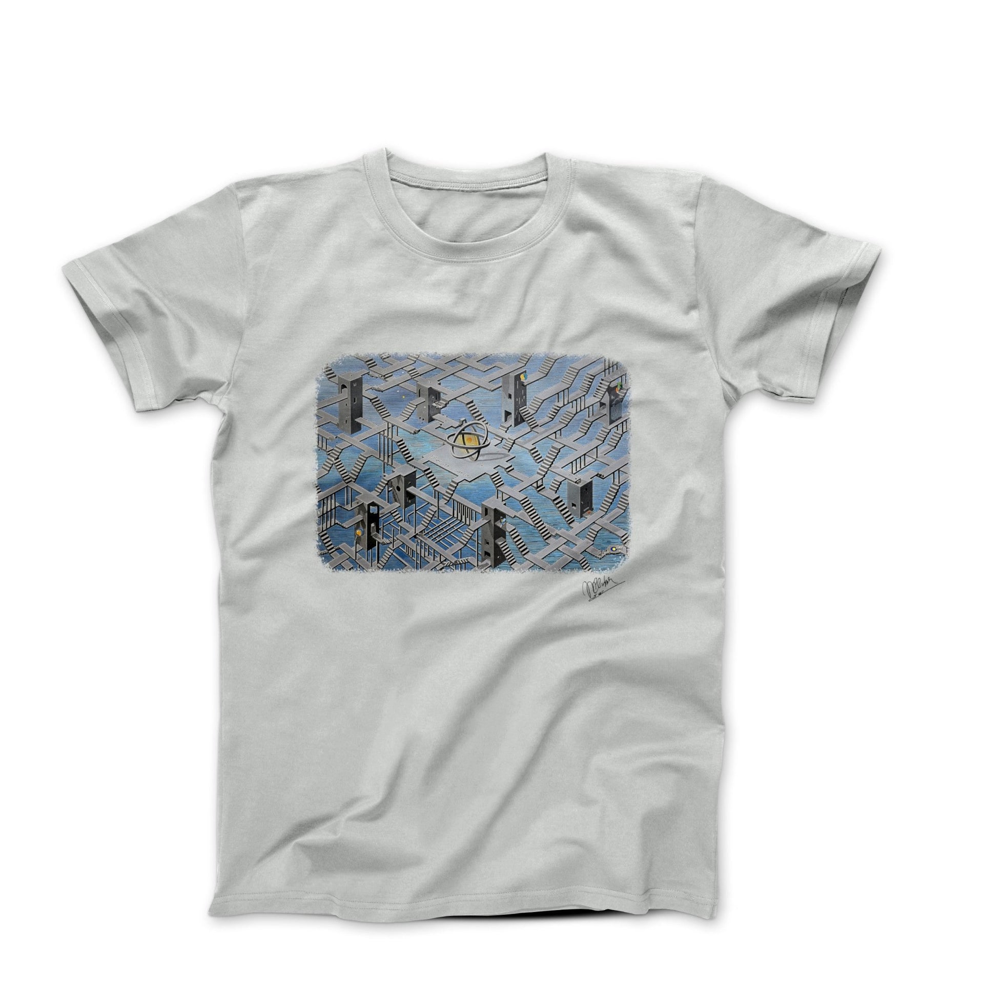 M.C. Escher Impossible Worlds on Behance T-shirt - Greatest Artists - Harvey Ltd