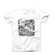 M.C. Escher Print Gallery 1956 Artwork T-shirt - Greatest Artists - Harvey Ltd