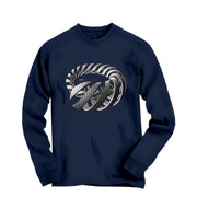 M.C. Escher Spirals Art Long Sleeve Tee - Greatest Artists - Harvey Ltd