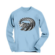 M.C. Escher Spirals Art Long Sleeve Tee - Greatest Artists - Harvey Ltd