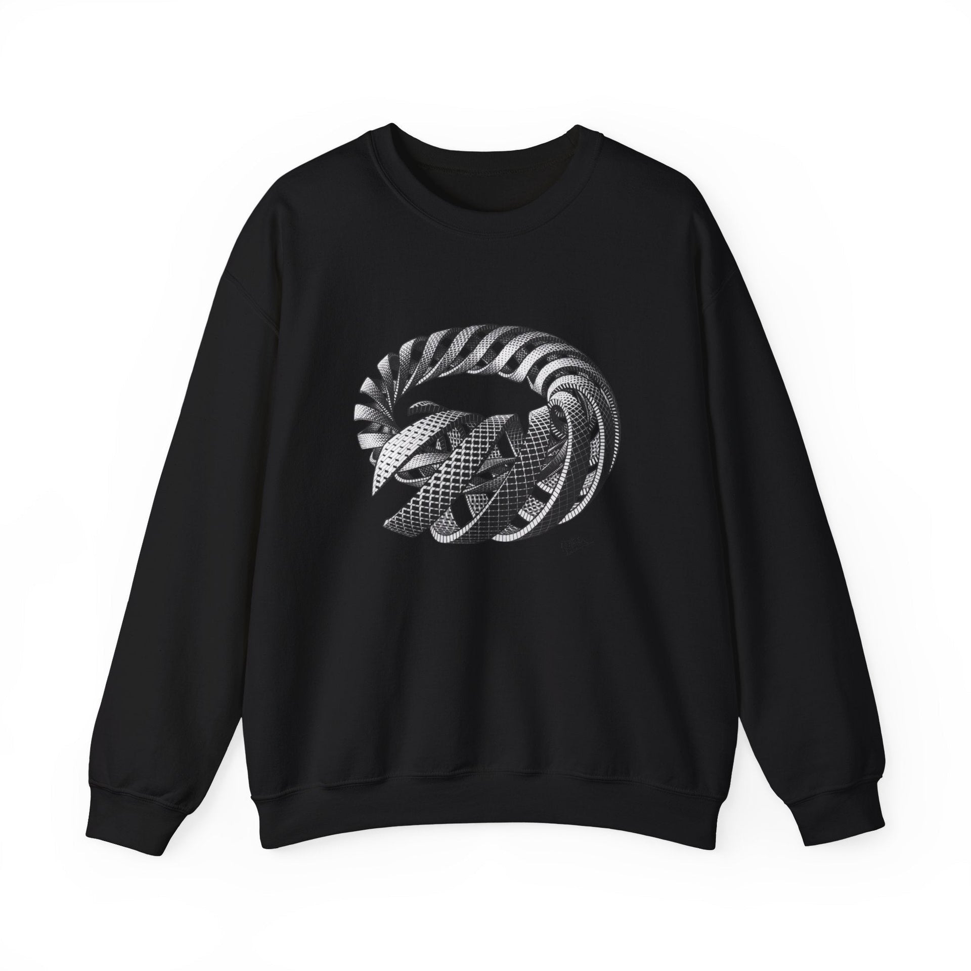 M.C. Escher Spirals Art Sweatshirt - Greatest Artists - Harvey Ltd