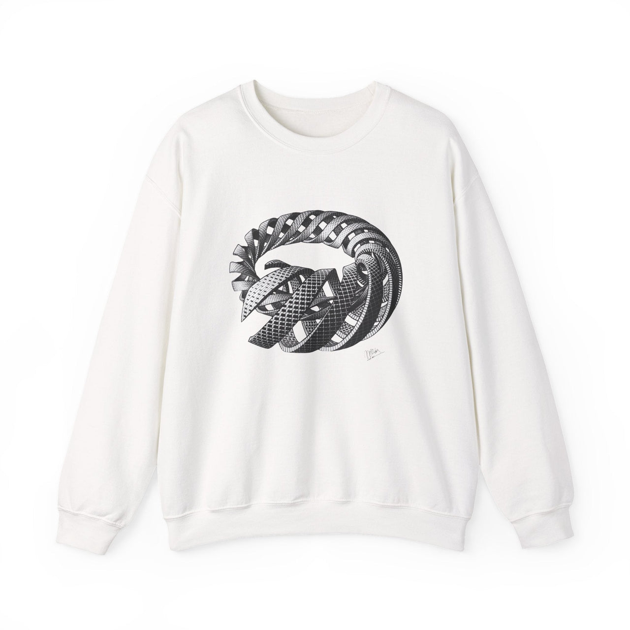 M.C. Escher Spirals Art Sweatshirt - Greatest Artists - Harvey Ltd