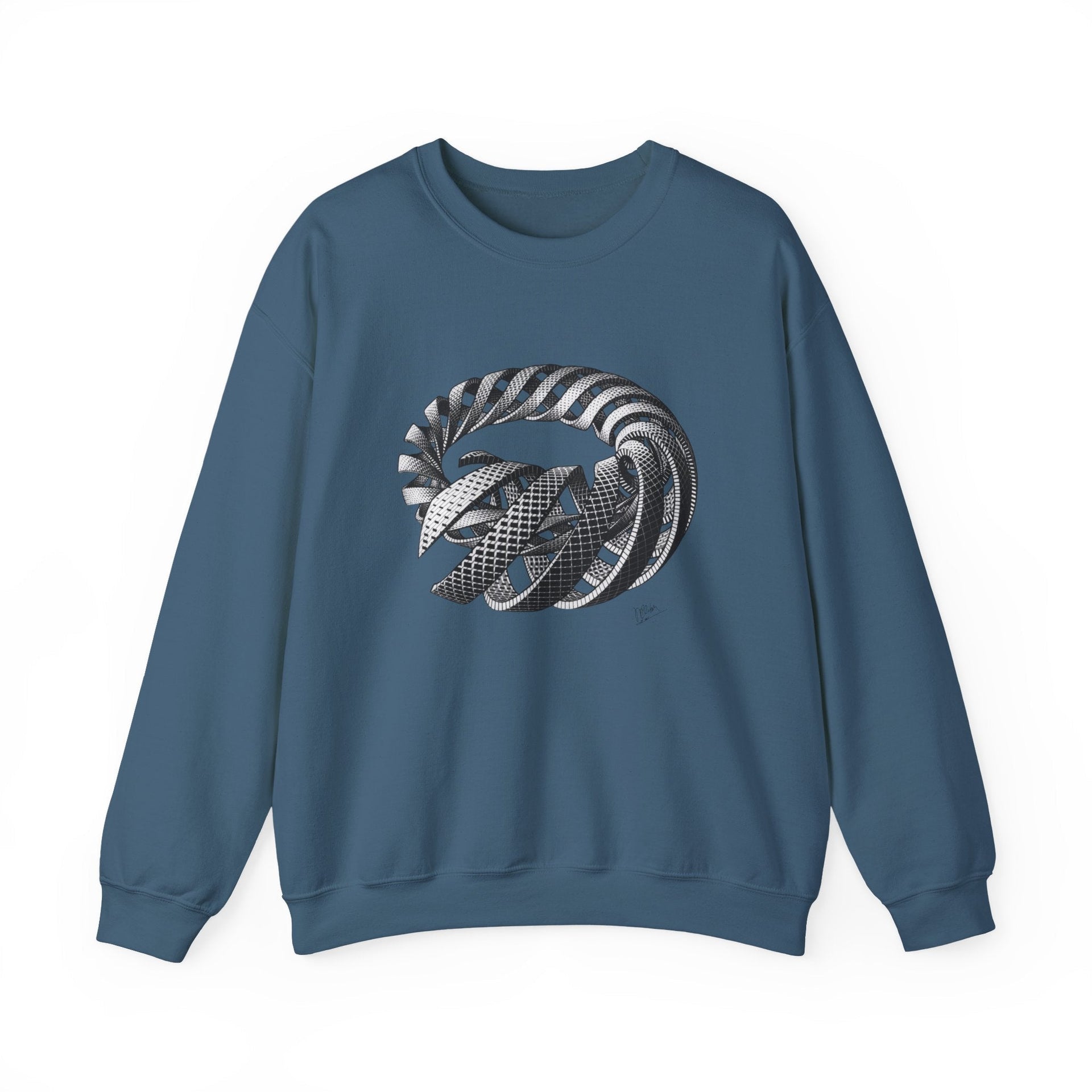 M.C. Escher Spirals Art Sweatshirt - Greatest Artists - Harvey Ltd