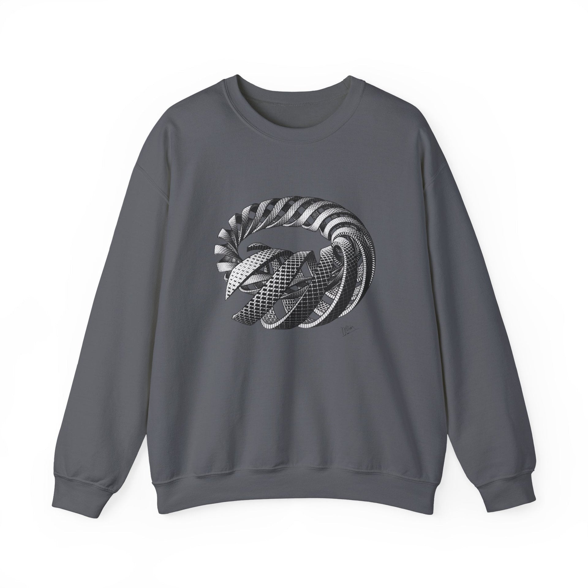 M.C. Escher Spirals Art Sweatshirt - Greatest Artists - Harvey Ltd