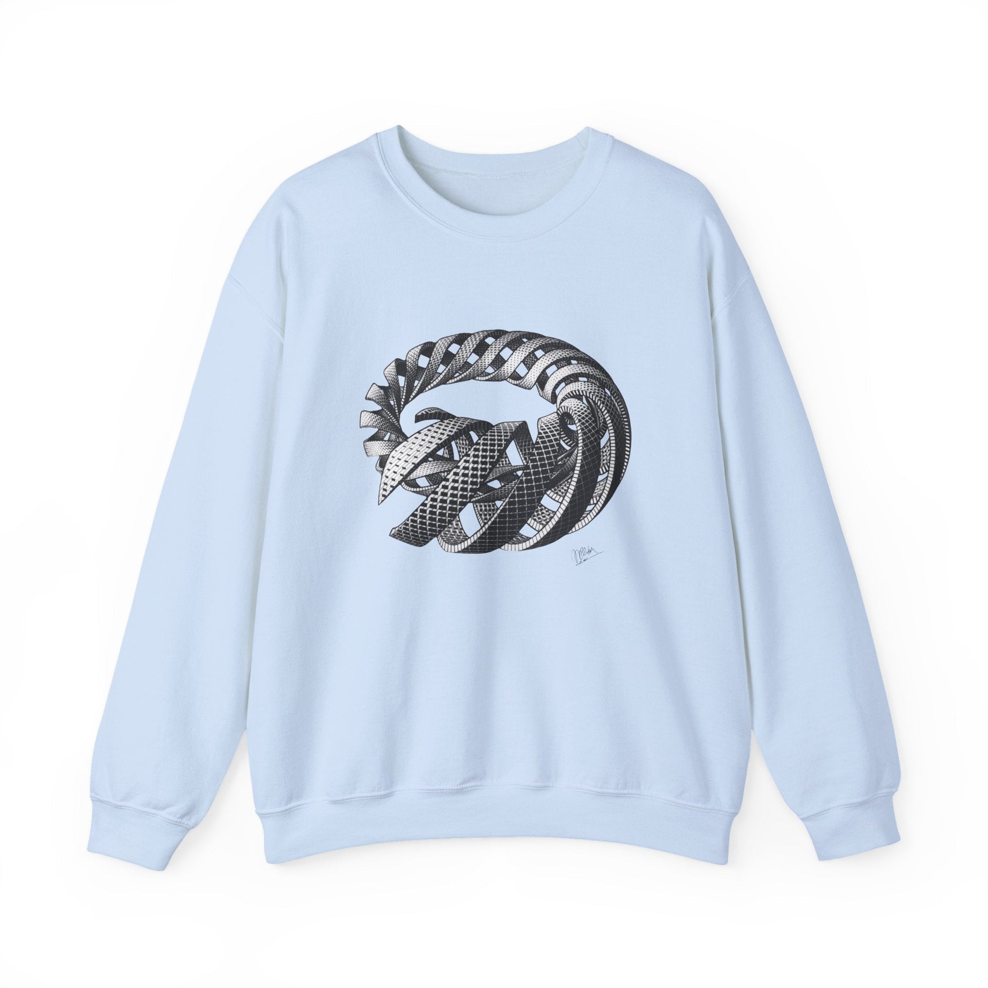 M.C. Escher Spirals Art Sweatshirt - Greatest Artists - Harvey Ltd