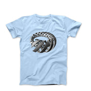 M.C. Escher Spirals Art T-Shirt - Greatest Artists - Harvey Ltd