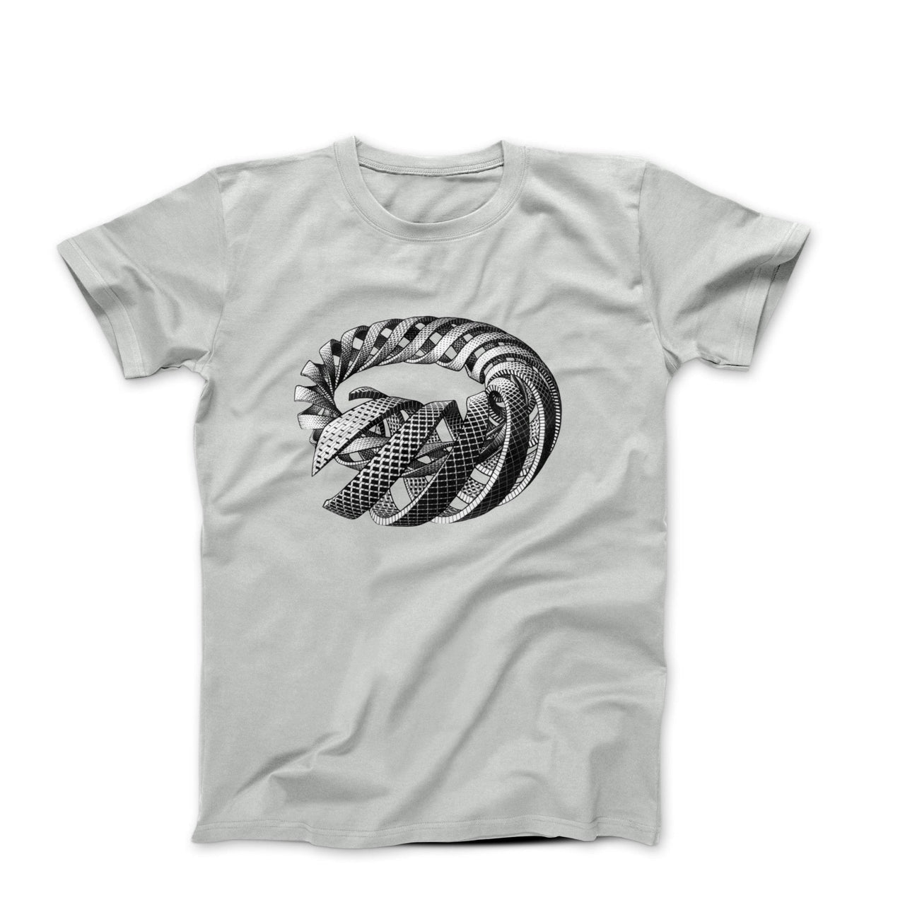 M.C. Escher Spirals Art T-Shirt - Greatest Artists - Harvey Ltd