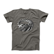 M.C. Escher Spirals Art T-Shirt - Greatest Artists - Harvey Ltd