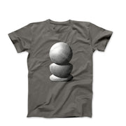 M.C. Escher Three Spheres T-shirt - Greatest Artists - Harvey Ltd