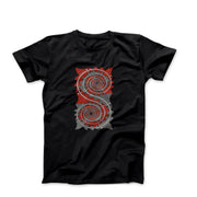 M.C. Escher Whirlpools (1957) Artwork T-shirt - Greatest Artists - Harvey Ltd