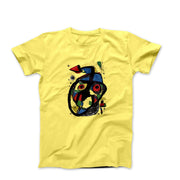 Miró Carota (Carrot) 1978 Artwork T-Shirt - Greatest Artists - Harvey Ltd