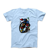 Miró Carota (Carrot) 1978 Artwork T-Shirt - Greatest Artists - Harvey Ltd