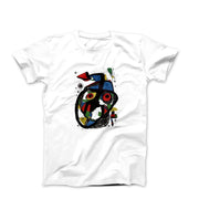 Miró Carota (Carrot) 1978 Artwork T-Shirt - Greatest Artists - Harvey Ltd