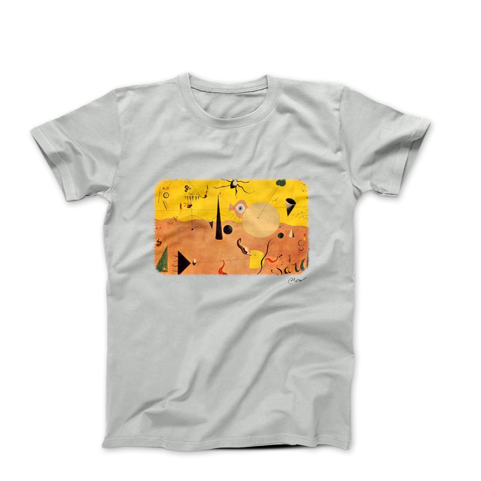 Miró Catalan Landscape (The Hunter) T-Shirt - Greatest Artists - Harvey Ltd
