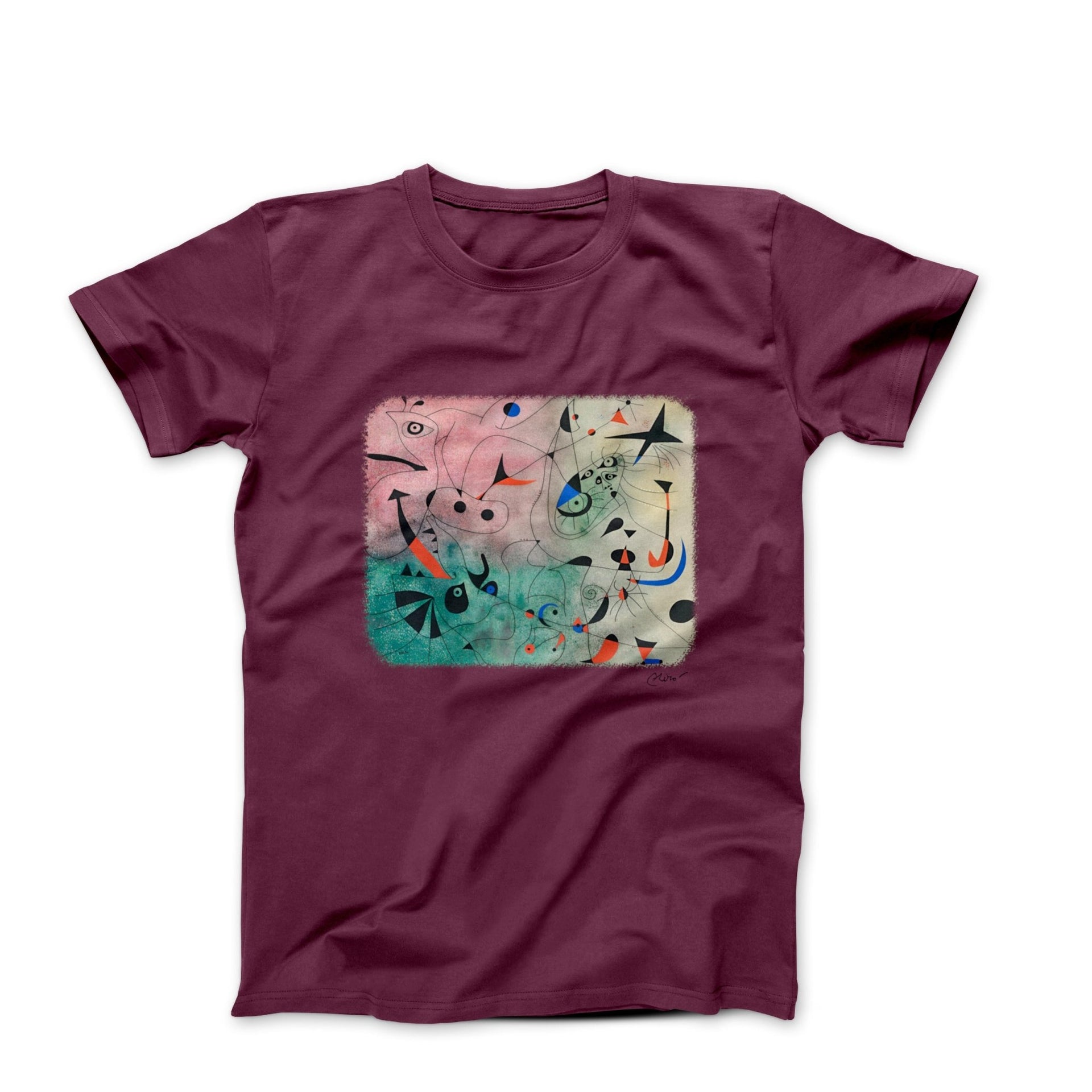 Miró Constellations 1940 Artwork T-Shirt - Greatest Artists - Harvey Ltd