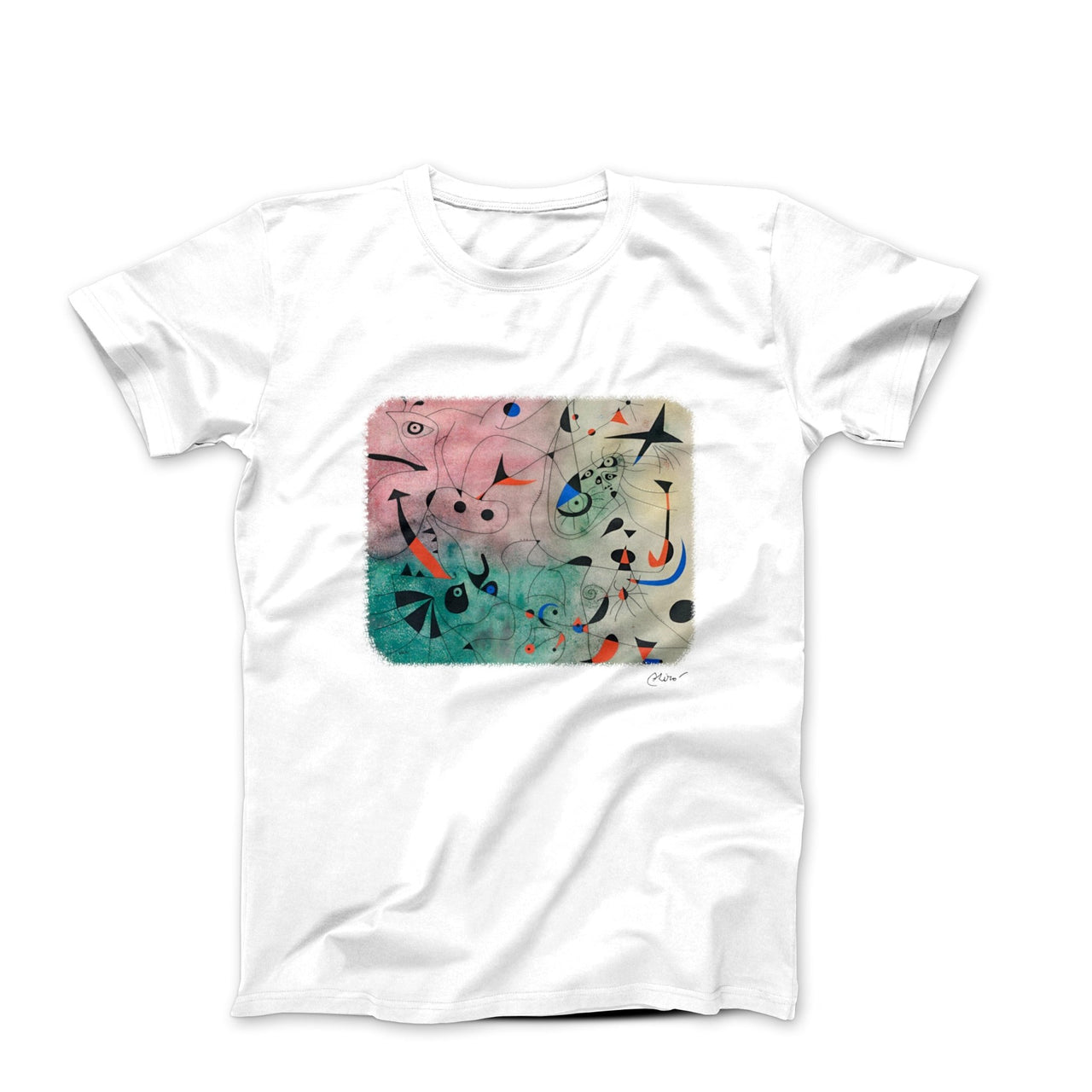Miró Constellations 1940 Artwork T-Shirt - Greatest Artists - Harvey Ltd