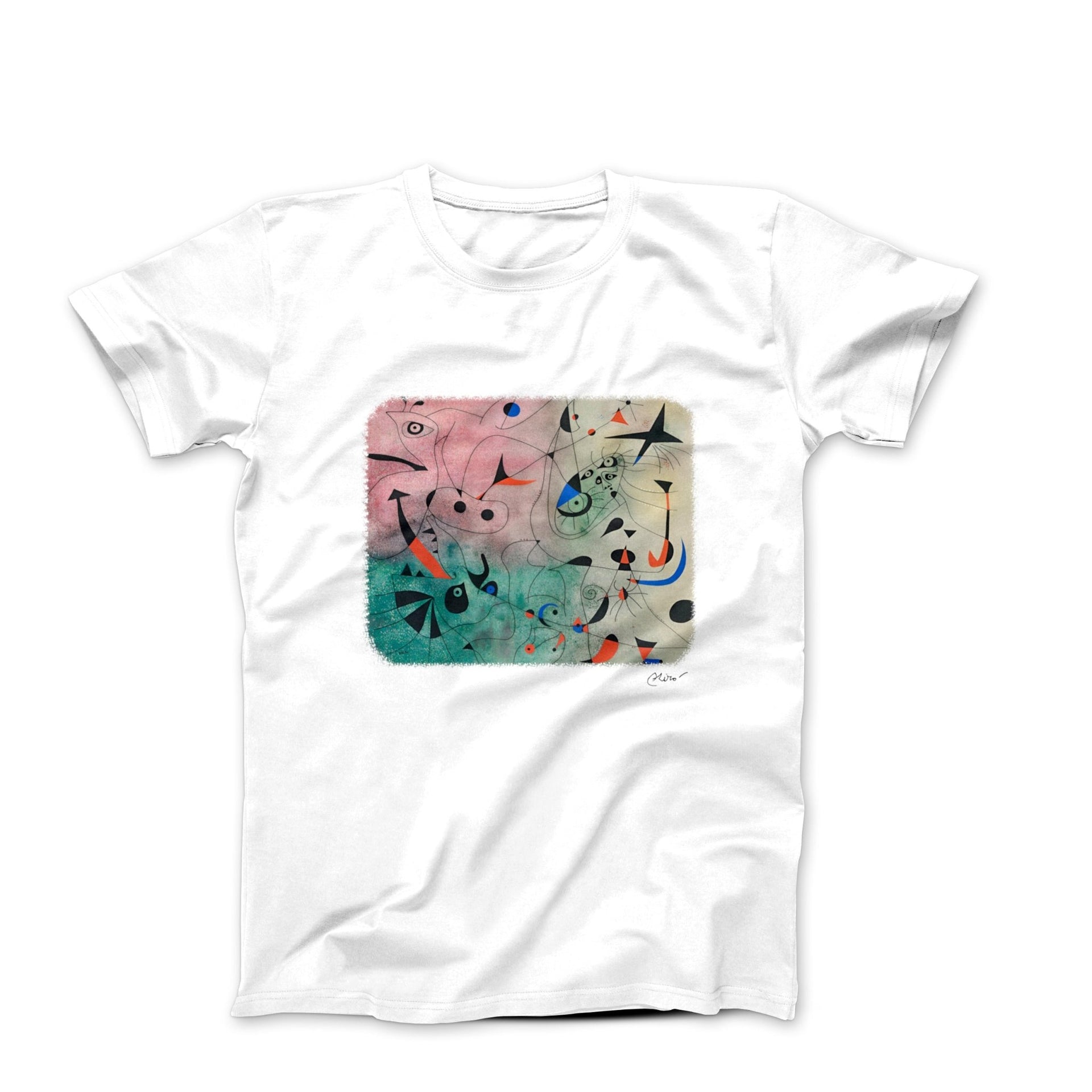 Miró Constellations 1940 Artwork T-Shirt - Greatest Artists - Harvey Ltd