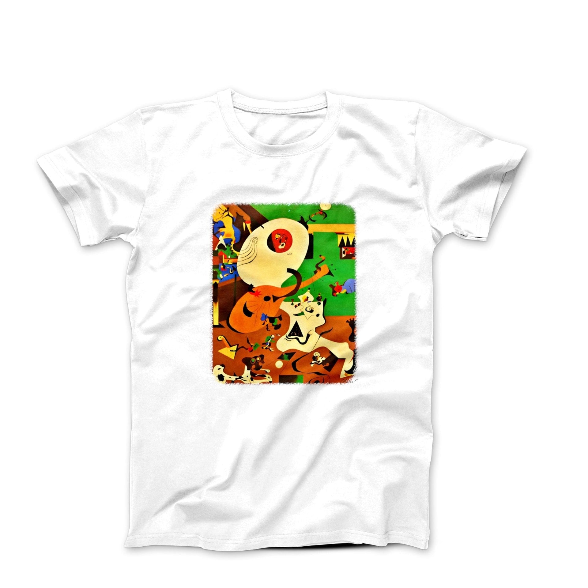 Miró Dutch Interior I 1928 Artwork T-Shirt - Greatest Artists - Harvey Ltd