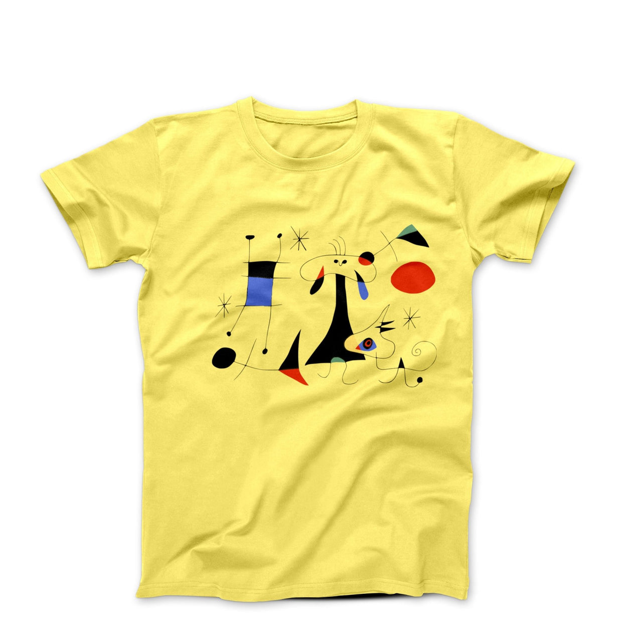 Miró El Sol (1949) Artwork T-Shirt - Greatest Artists - Harvey Ltd