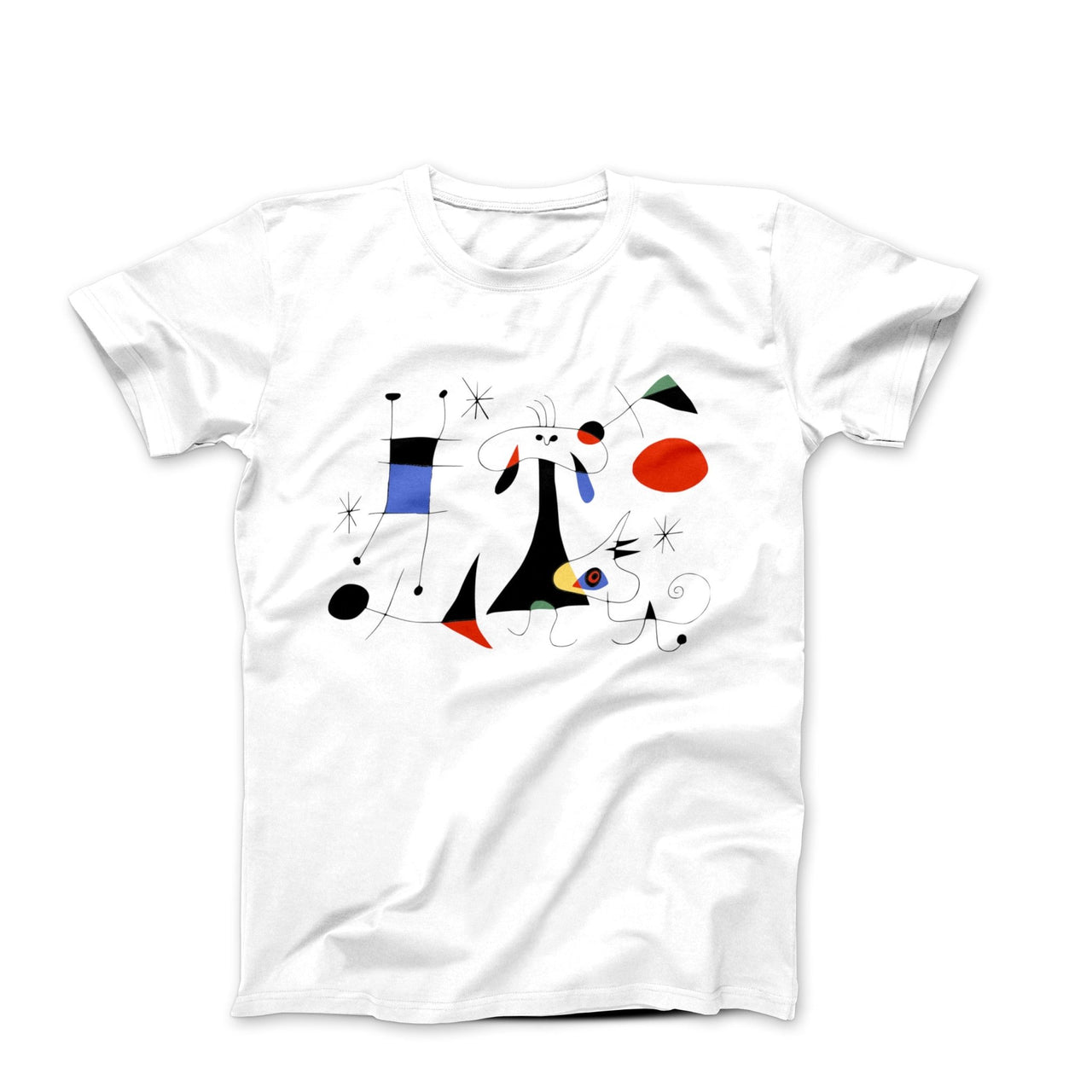 Miró El Sol (1949) Artwork T-Shirt - Greatest Artists - Harvey Ltd