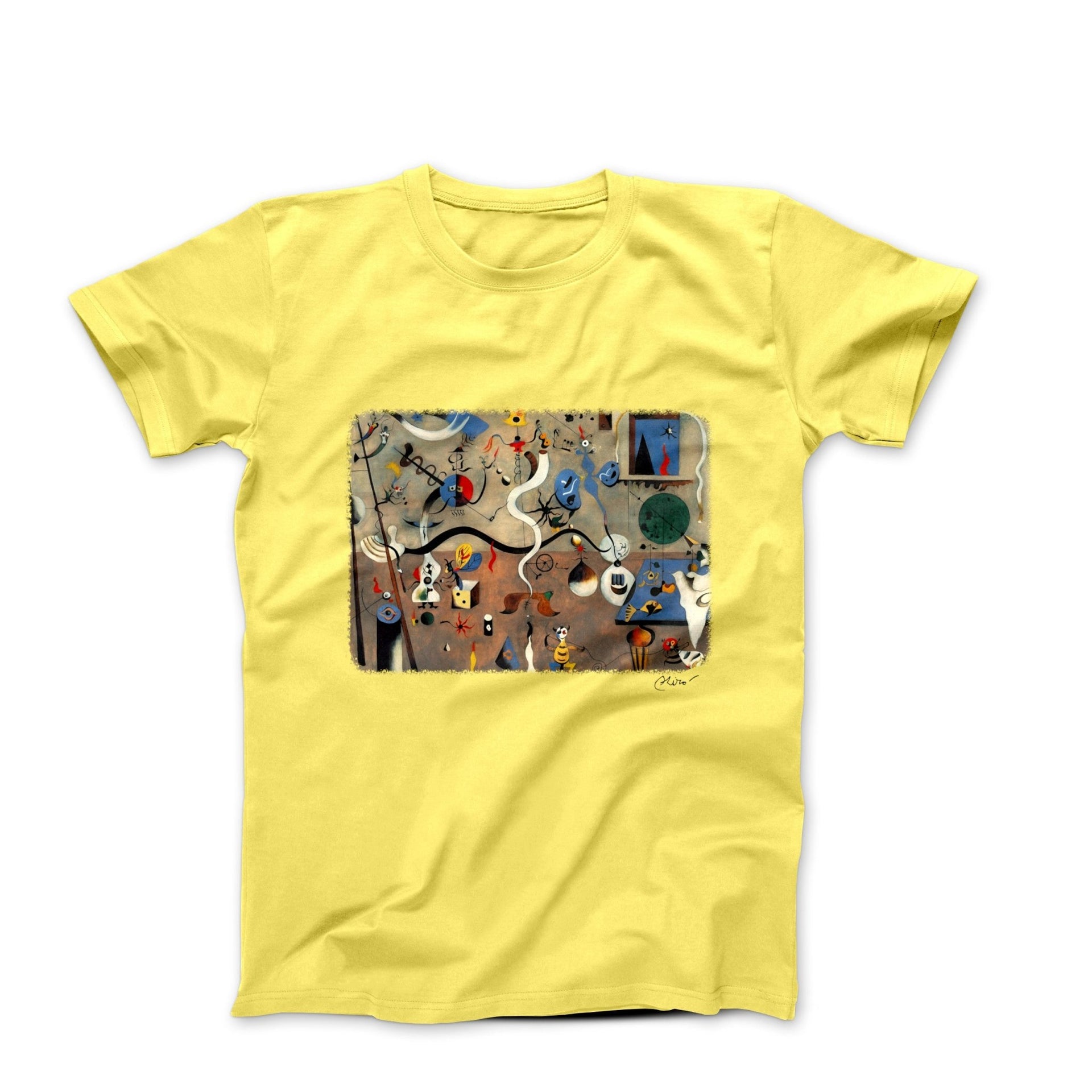 Miró Harlequin's Carnival 1925 Artwork T-Shirt - Greatest Artists - Harvey Ltd