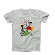Miró Lithograph (1944) Abstract T-Shirt - Greatest Artists - Harvey Ltd
