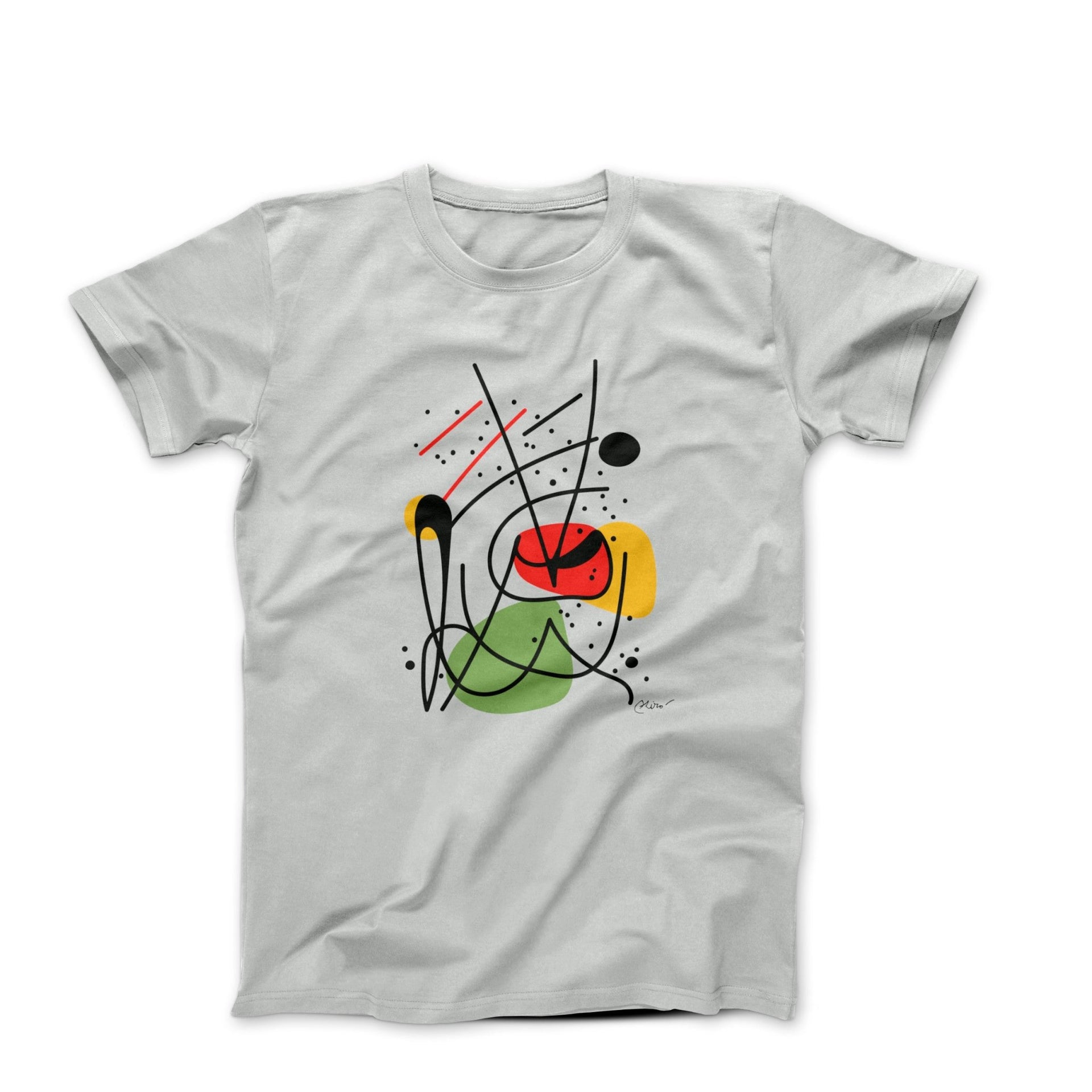 Miró Lithograph (1944) Abstract T-Shirt - Greatest Artists - Harvey Ltd