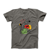 Miró Lithograph (1944) Abstract T-Shirt - Greatest Artists - Harvey Ltd