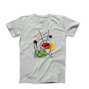 Miró Lithograph 1944 Abstract T-Shirt - Greatest Artists - Harvey Ltd