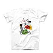 Miró Lithograph 1944 Abstract T-Shirt - Greatest Artists - Harvey Ltd