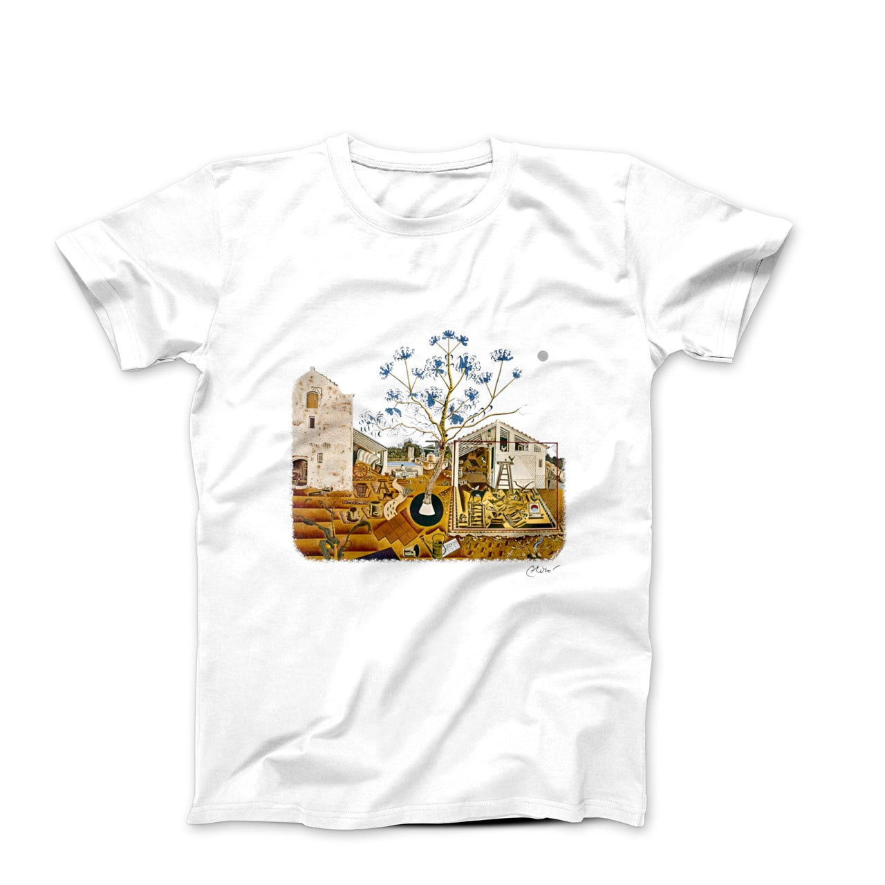 Miró The Farm 1922 Artwork T-Shirt - Greatest Artists - Harvey Ltd