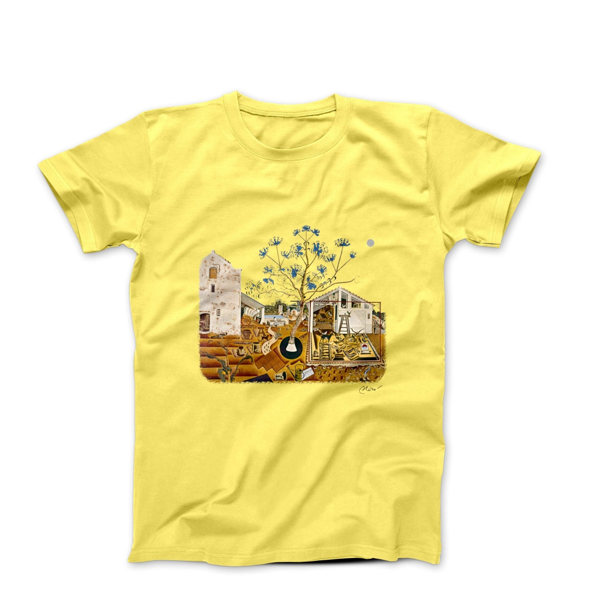 Miró The Farm 1922 Artwork T-Shirt - Greatest Artists - Harvey Ltd