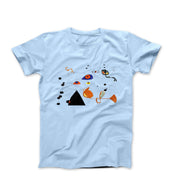 Miró Woman & Bird in the Night T-Shirt - Greatest Artists - Harvey Ltd