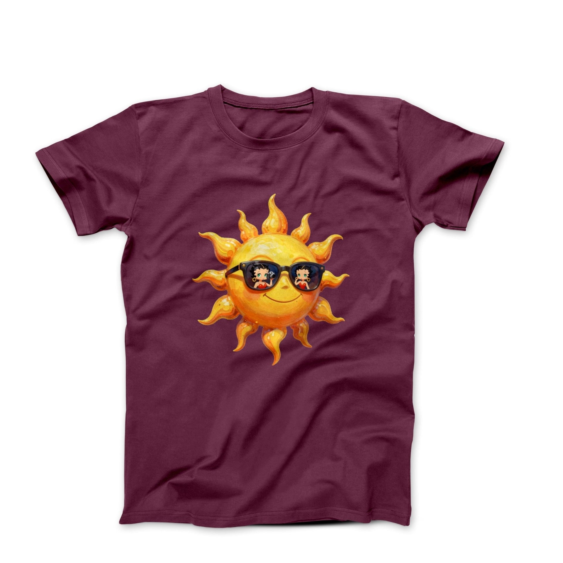 Miss Sunshine Boop Graphic Art T-shirt - Comics, Movies & Music - Harvey Ltd