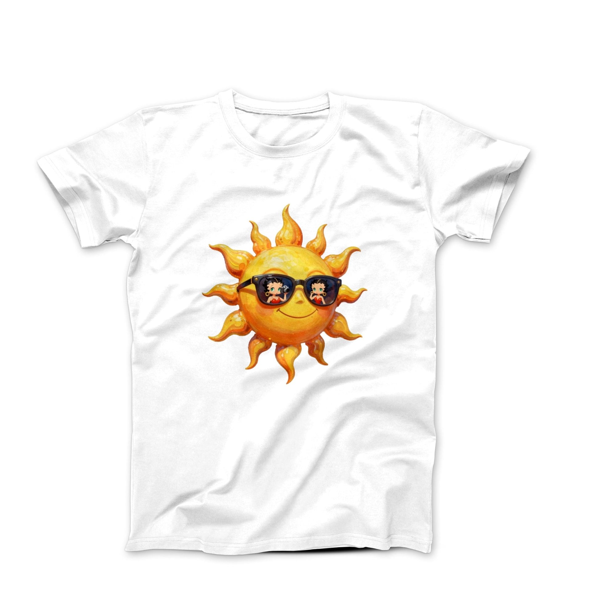 Miss Sunshine Boop Graphic Art T-shirt - Comics, Movies & Music - Harvey Ltd