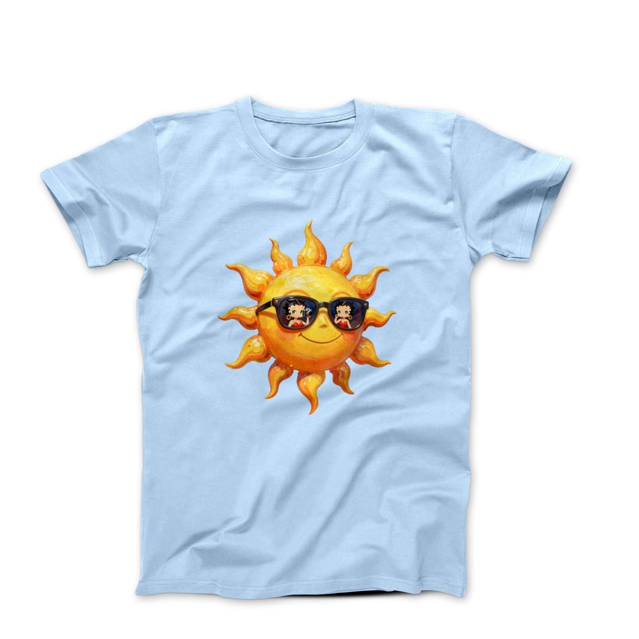 Miss Sunshine Boop Graphic Art T-shirt - Comics, Movies & Music - Harvey Ltd