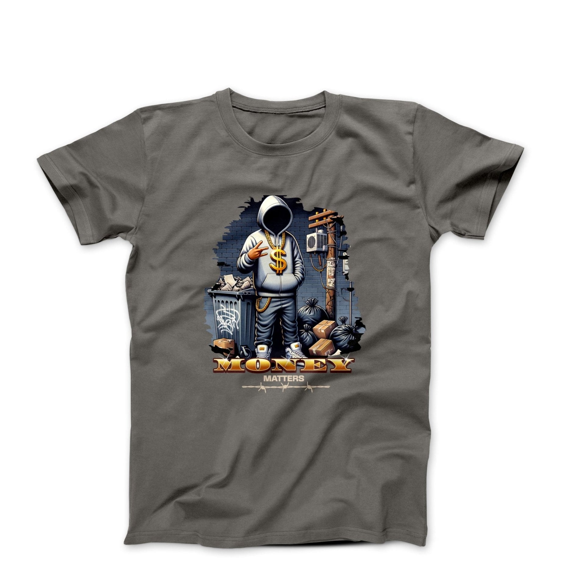 Money Matters Illustration T-shirt - Humorous, Lifestyle & Others - Harvey Ltd
