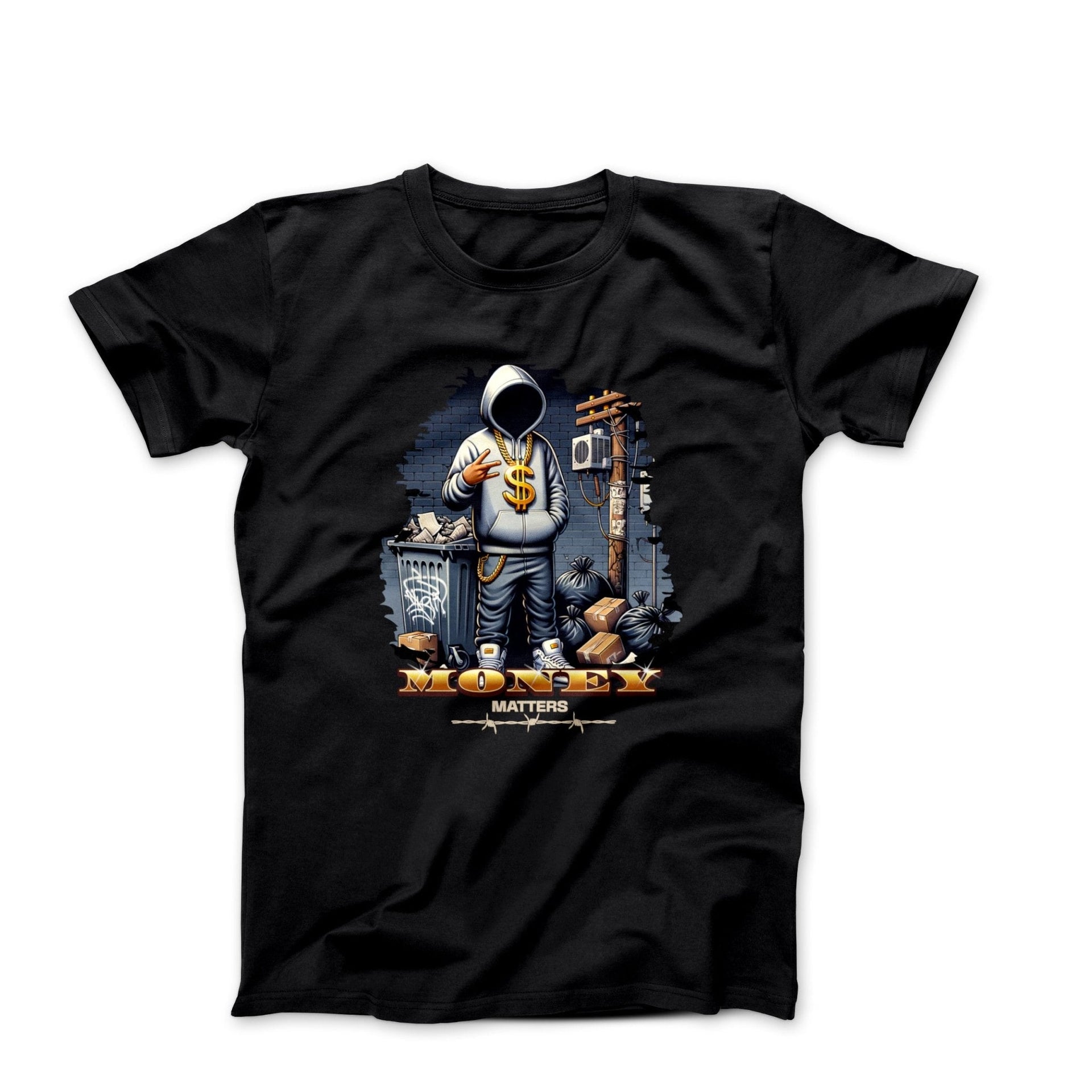 Money Matters Illustration T-shirt - Humorous, Lifestyle & Others - Harvey Ltd