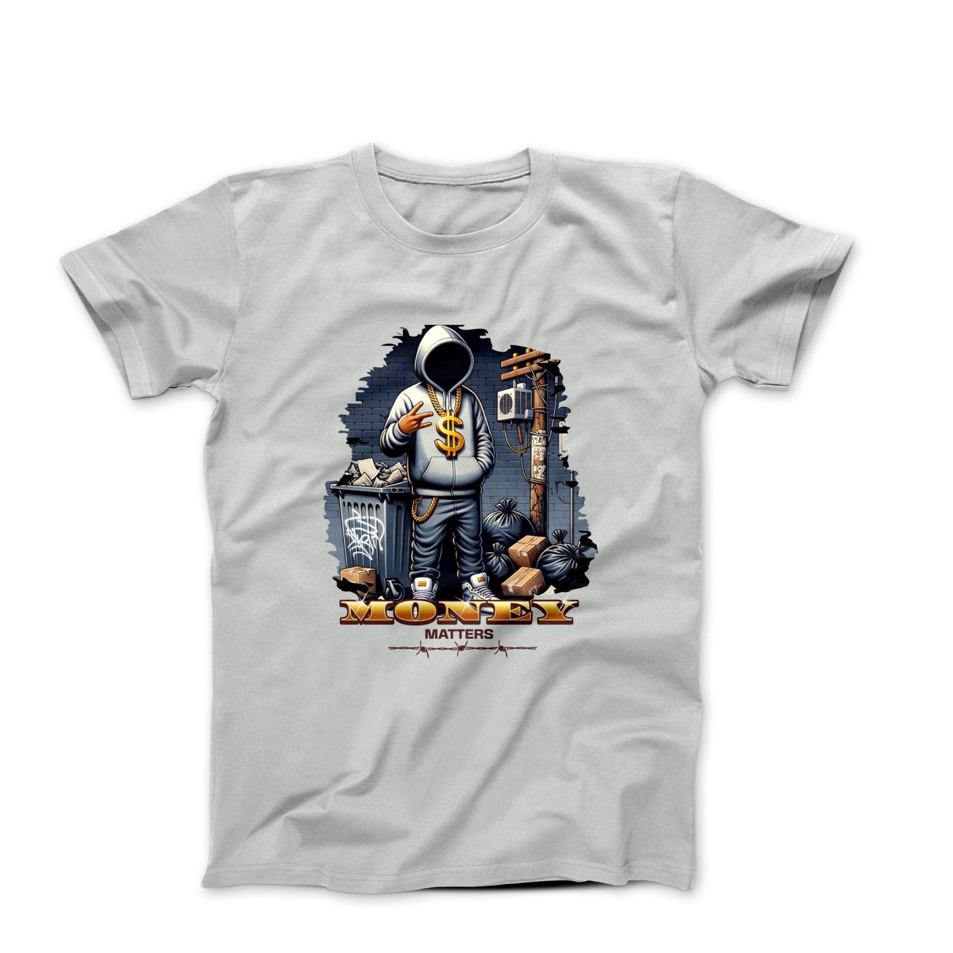 Money Matters Illustration T-shirt - Humorous, Lifestyle & Others - Harvey Ltd