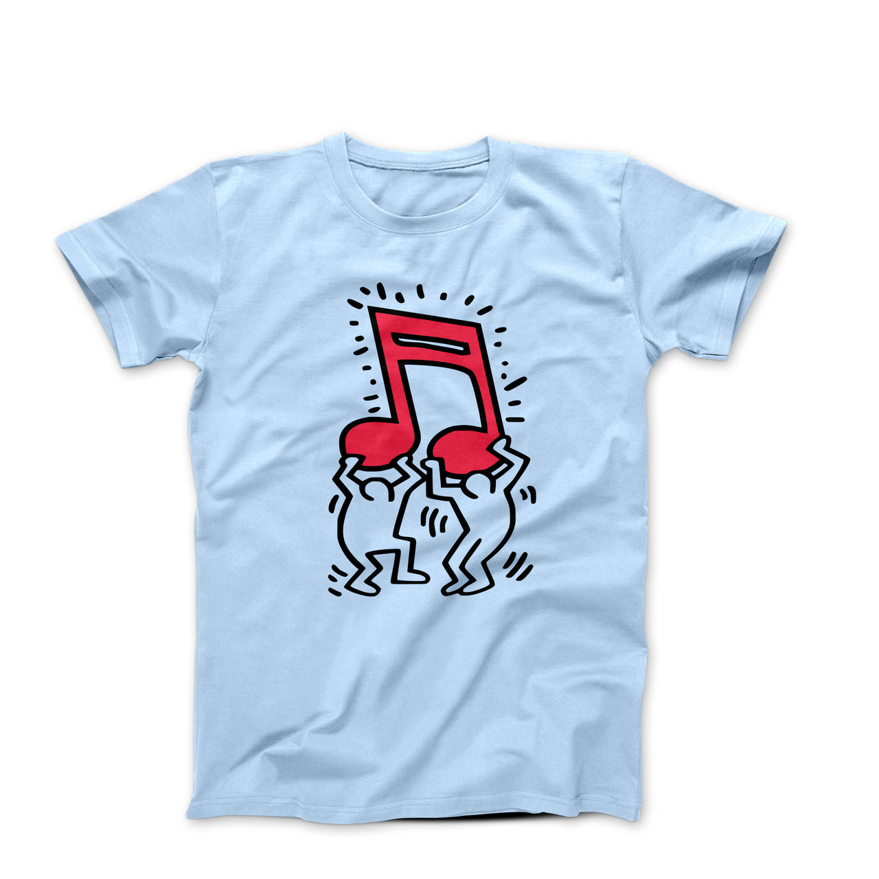 Men Holding Music Pop Art T-shirt