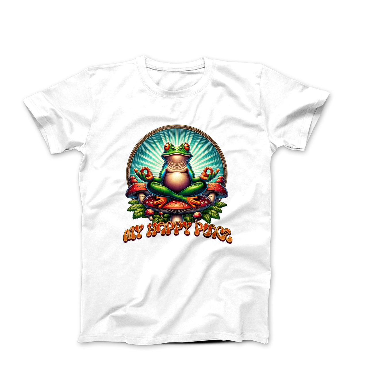 My Happy Place Illustration T-shirt - Movies, TV & Others - Harvey Ltd