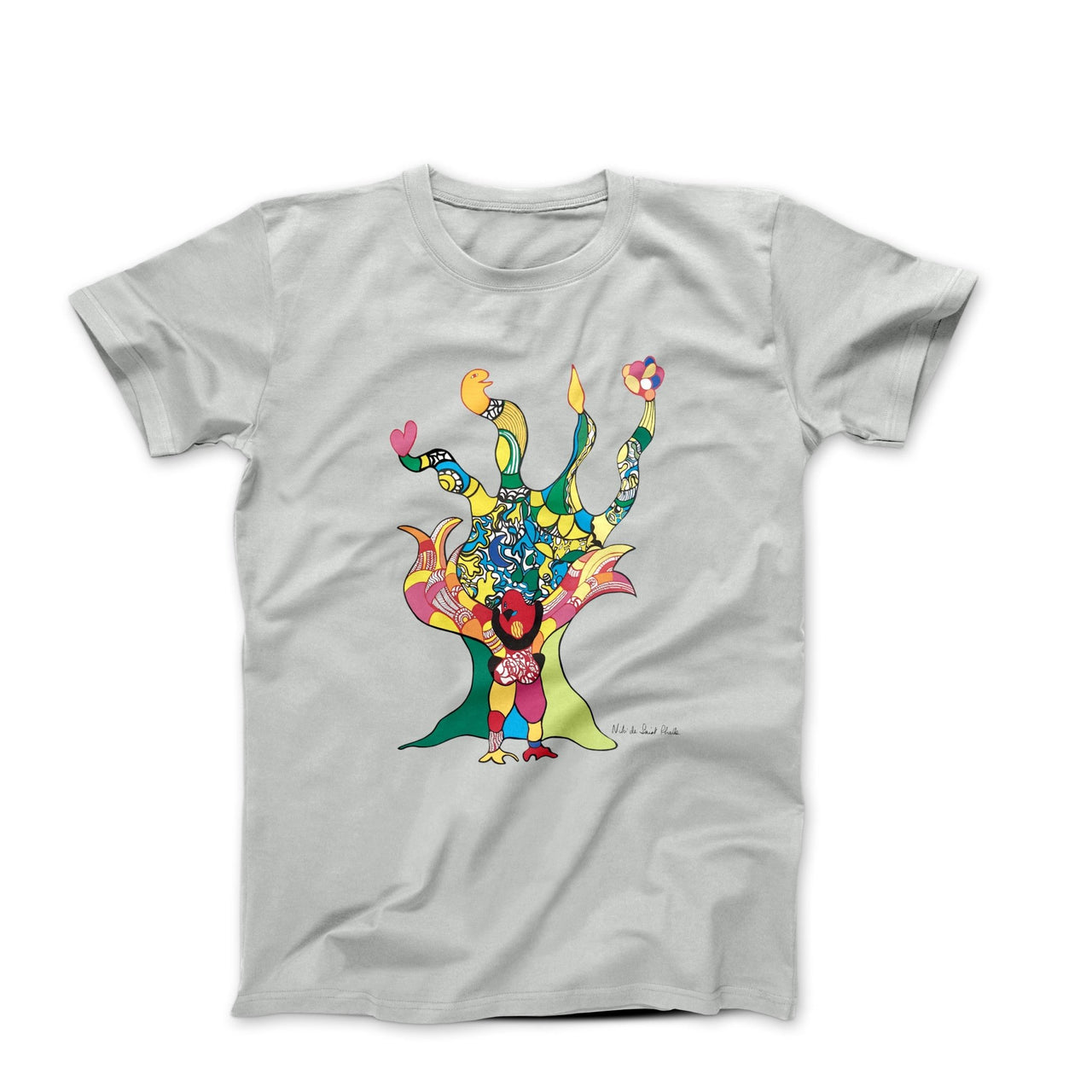 Niki de Saint Phalle Exhibition (1994) Art T-shirt - Greatest Artists - Harvey Ltd