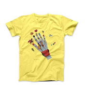 Niki de Saint Phalle My Blue Hand (1974) Art T-shirt - Clothing - Harvey Ltd