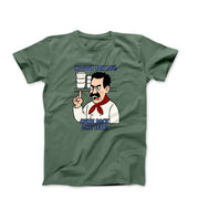 No Soup for You! Illustration T-Shirt - Comics, Movies & Music - Harvey Ltd