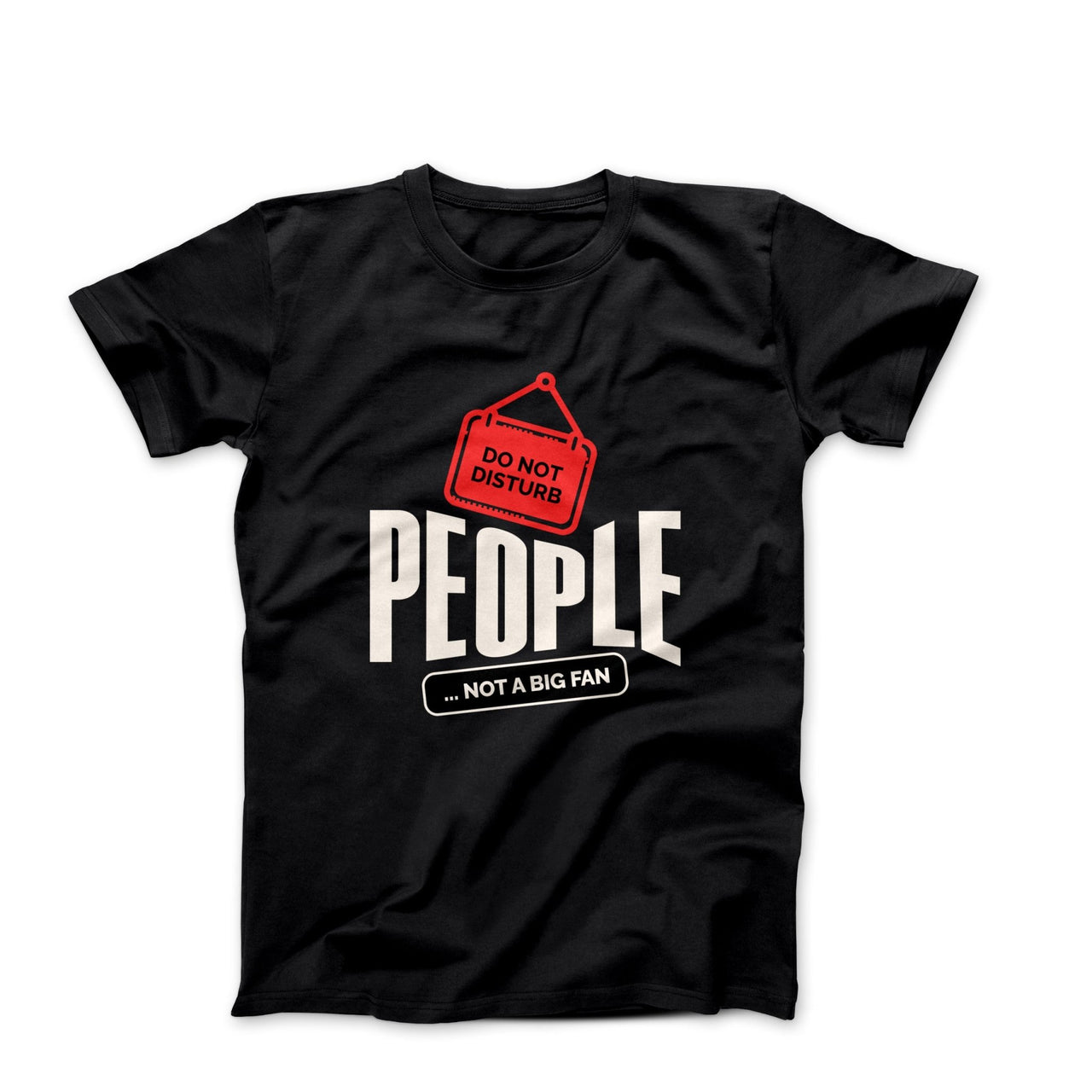 Not a Big Fan Illustration T-shirt - Humorous, Lifestyle & Others - Harvey Ltd