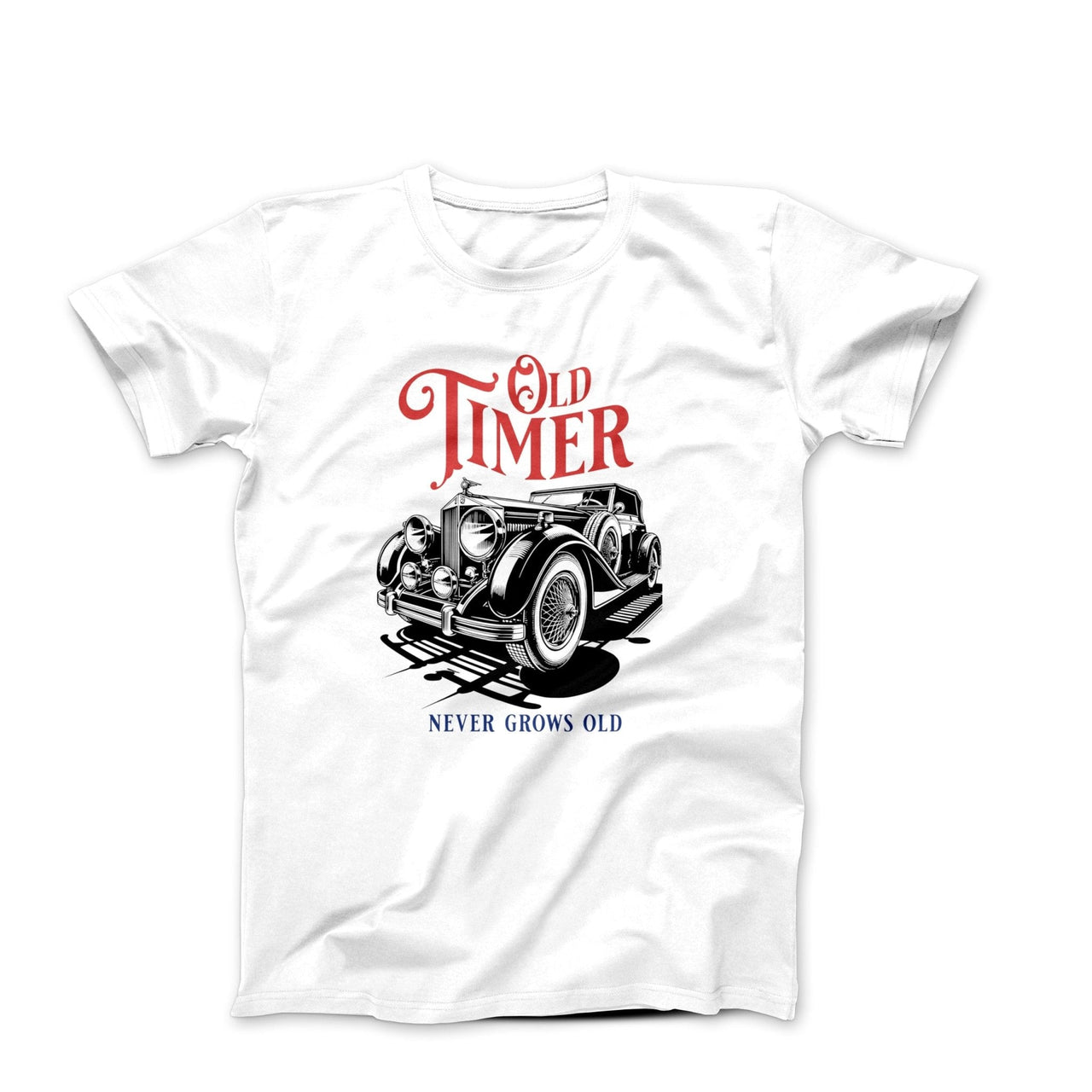 Old Timer Graphic Illustration T-shirt - Humorous, Lifestyle & Others - Harvey Ltd