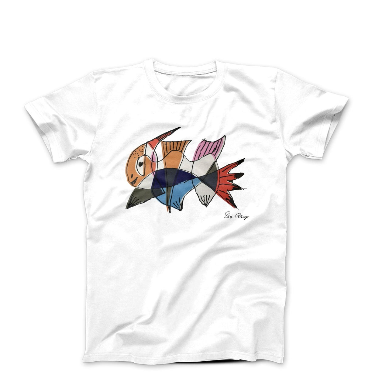 Ove Arup Doodle Rooster Art T-shirt - Clothing - Harvey Ltd